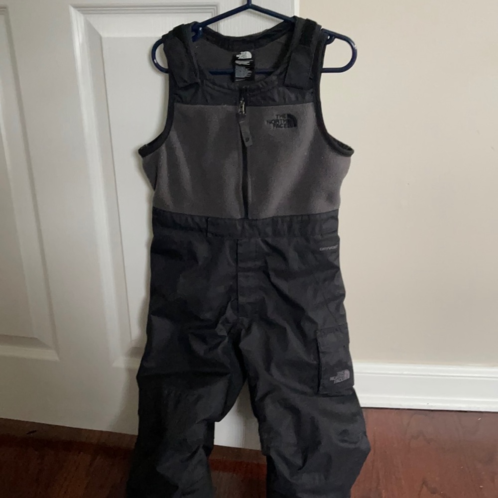 Toddler northface snow bibs